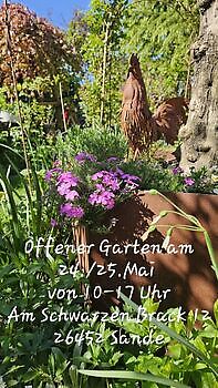 Sande/Neustadt Gödens: Offener Garten zu Pfingsten - Het Tuinpad Op / In Nachbars Garten
