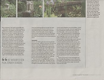 De Witte Wolk in Dagblad van het Noorden - Het Tuinpad Op / In Nachbars Garten