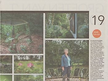 De Tuin van de Tijd in Dagblad van het Noorden - Het Tuinpad Op / In Nachbars Garten