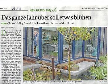 Das ganze Jahr über soll etwas blühen - Het Tuinpad Op / In Nachbars Garten