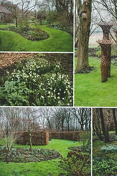 In DE TUIN in vier seizoenen - Het Tuinpad Op / In Nachbars Garten
