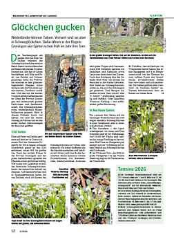 Bericht in Wochenblatt für Landwirtschaft und Landleben,  - nummer 8 2026 - Het Tuinpad Op / In Nachbars Garten