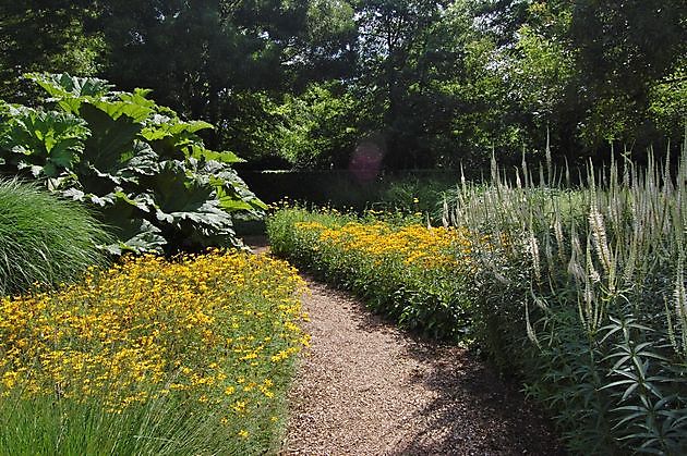 Beelden in Gees Gees - Het Tuinpad Op / In Nachbars Garten