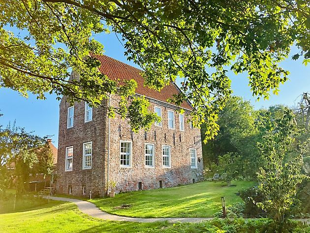 Tuin van het Steenhuis in Nesse Dornum Nesse