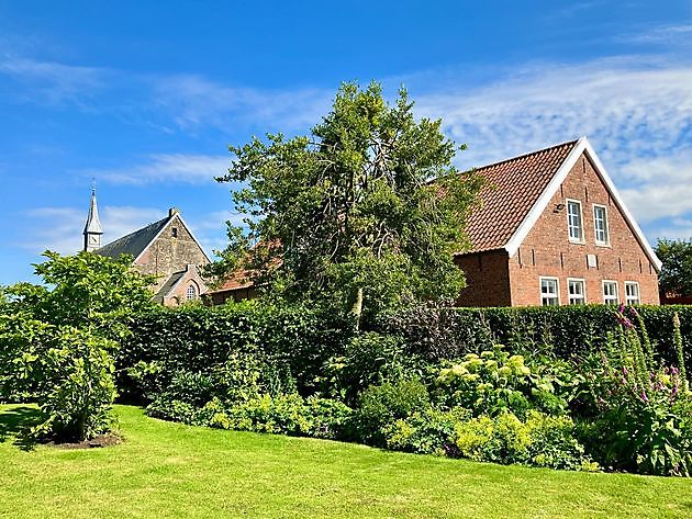Tuin van het Steenhuis in Nesse Dornum Nesse