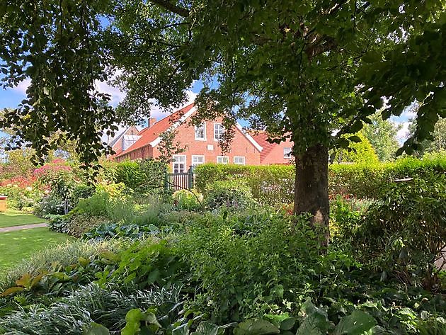 Tuin van het Steenhuis in Nesse Dornum Nesse