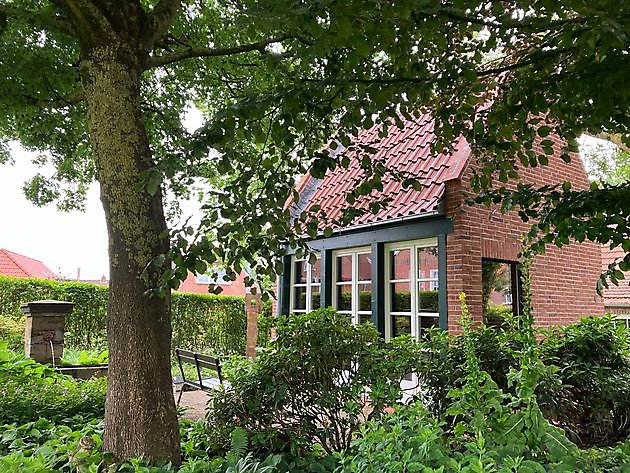 Tuin van het Steenhuis in Nesse Dornum Nesse