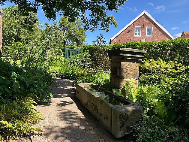 Tuin van het Steenhuis in Nesse Dornum Nesse