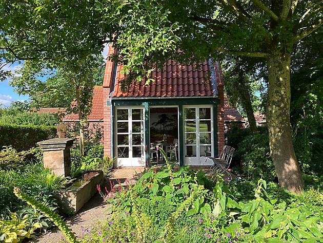 Tuin van het Steenhuis in Nesse Dornum Nesse