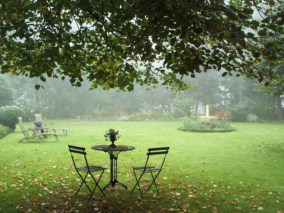 De Witte Wolk - Het Tuinpad Op / In Nachbars Garten