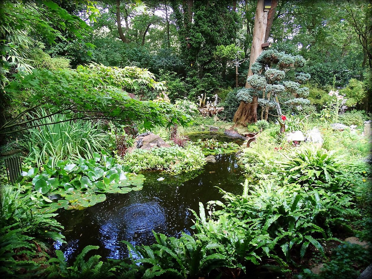 Johannes Wiemker - Het Tuinpad Op / In Nachbars Garten