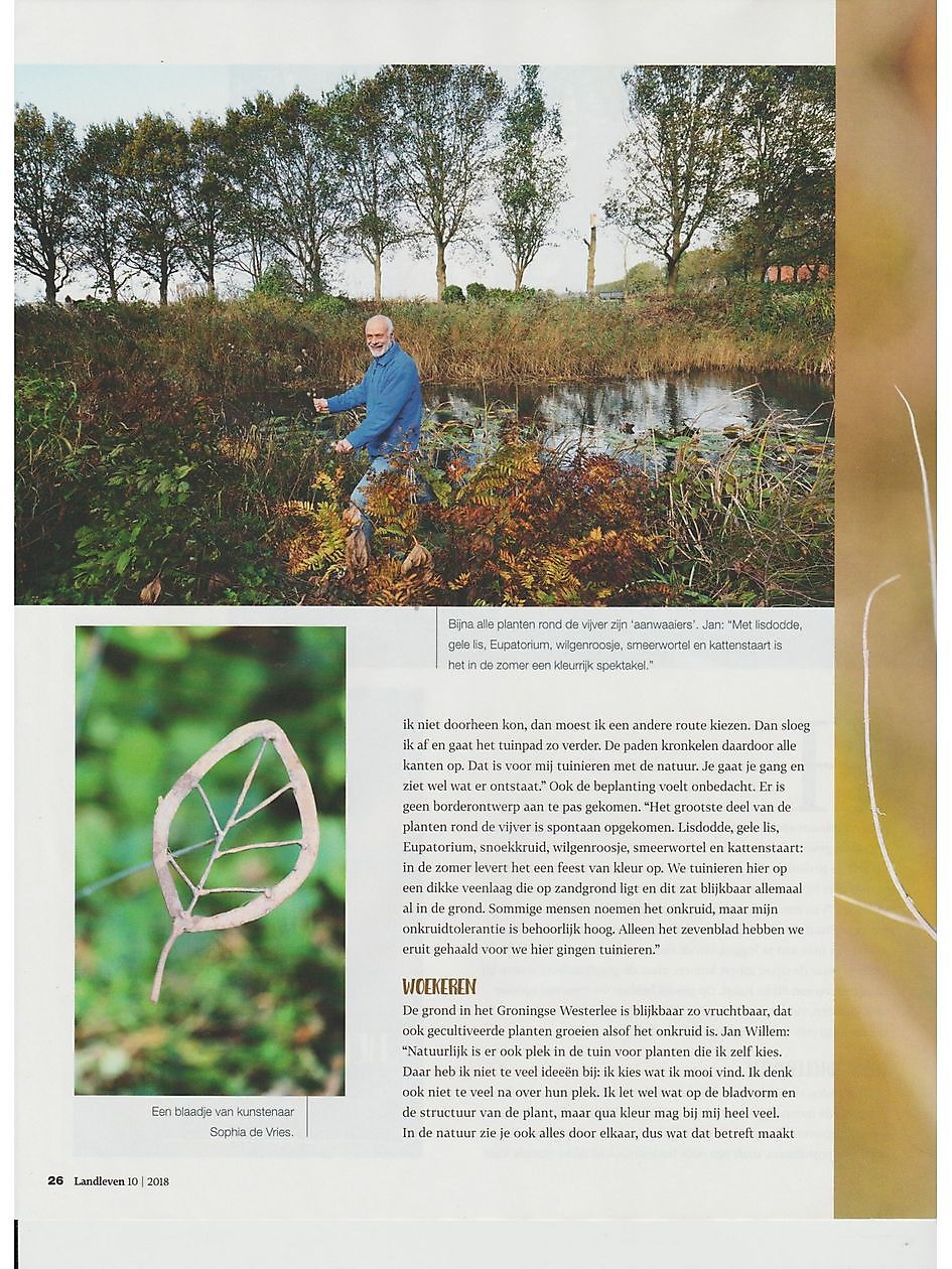 Jan Wilde een Tuin - Het Tuinpad Op / In Nachbars Garten