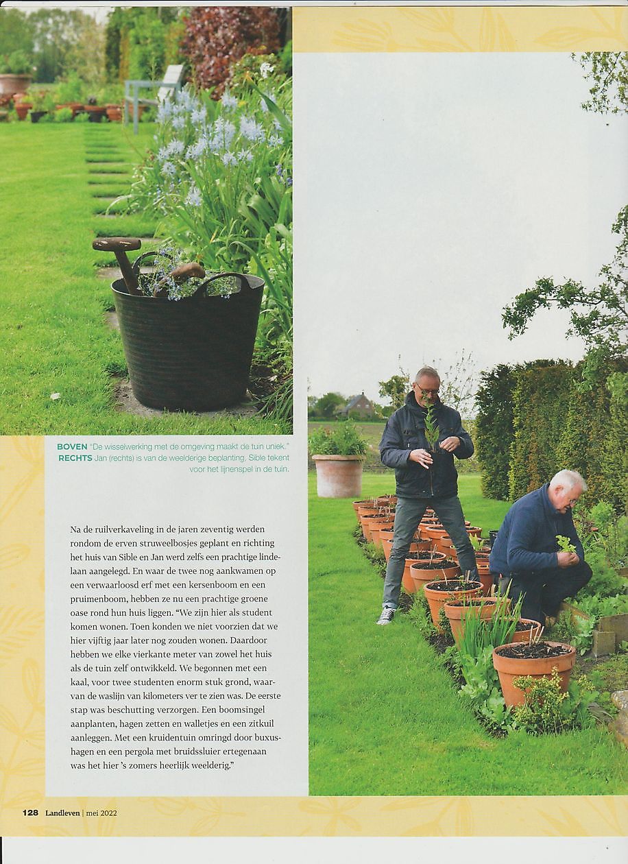 Tuin Nauta de Blaauw - Het Tuinpad Op / In Nachbars Garten