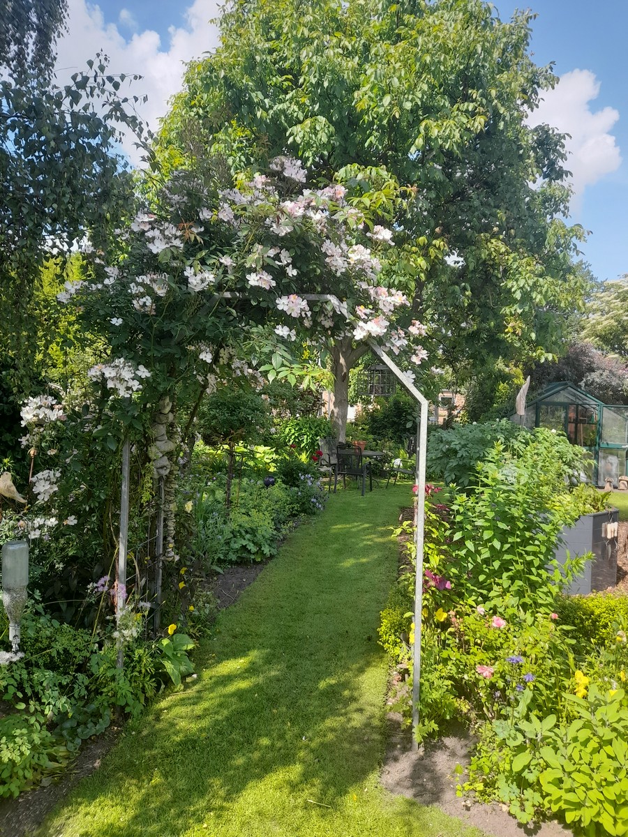 Christa Welling - Het Tuinpad Op / In Nachbars Garten