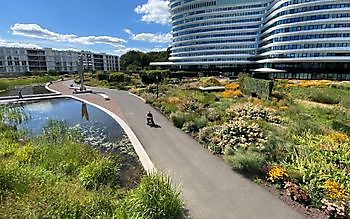 Stadt-/Dachgarten Kempkensberg - Het Tuinpad Op / In Nachbars Garten